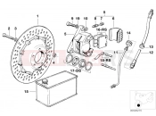 BMW Motorrad BMW CLASSIC 1990 R-Models 2V R 65 GS Front wheel brake