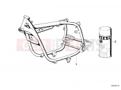 BMW Motorrad BMW CLASSIC 1990 R-Models 2V R 65 GS Front frame