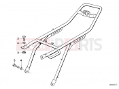BMW Motorrad BMW CLASSIC 1990 R-Models 2V R 65 GS Rear frame