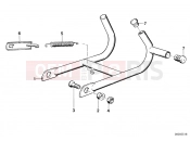 BMW Motorrad BMW CLASSIC 1990 R-Models 2V R 65 GS Center stand