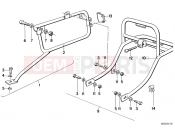 BMW Motorrad BMW CLASSIC 1990 R-Models 2V R 65 GS Set case holder