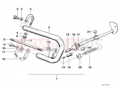 BMW Motorrad BMW CLASSIC 1990 R-Models 2V R 65 GS Safety bar