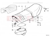 BMW Motorrad BMW CLASSIC 1990 R-Models 2V R 65 GS Bench seat