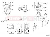 BMW Motorrad BMW CLASSIC 1990 R-Models 2V R 65 GS Horn/relay/various switches