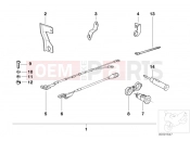 BMW Motorrad BMW CLASSIC 1990 R-Models 2V R 65 GS Retrofit kit, socket
