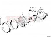 BMW Motorrad BMW CLASSIC 1990 R-Models 2V R 65 GS Headlight