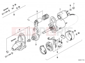 BMW Motorrad BMW CLASSIC 1990 R-Models 2V R 80 Starter single parts / D6RA15
