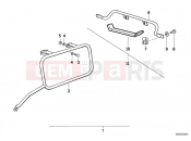 BMW Motorrad BMW CLASSIC 1990 R-Models 2V R 80 GS Set case holder