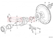 BMW Motorrad BMW CLASSIC 1991 Special engines A10 B08 Crankshaft