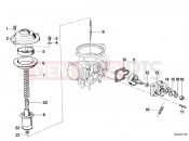 BMW Motorrad BMW CLASSIC 1991 Special engines A10 B08 Carburetor cap/piston/starter housing