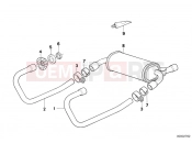 BMW Motorrad BMW CLASSIC 1991 Special engines A10 B08 Exhaust system