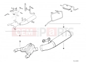 BMW Motorrad BMW CLASSIC 1993 R-Models 2V R 80 GS Conversion kit, exhaust system, low