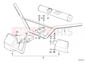 BMW Motorrad BMW CLASSIC 1993 R-Models 2V R 80 GS Handlebar