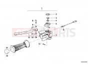 BMW Motorrad BMW CLASSIC 1993 R-Models 2V R 80 GS Handle unit left