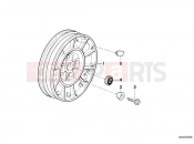 BMW Motorrad BMW CLASSIC 1993 R-Models 2V R 80 GS Wheel hub rear
