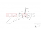BMW Motorrad BMW CLASSIC 1993 R-Models 2V R 80 GS Low front mudguard mounting parts
