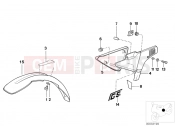 BMW Motorrad BMW CLASSIC 1993 R-Models 2V R 80 GS Mudguard front-battery cover