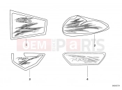 BMW Motorrad BMW CLASSIC 1993 R-Models 2V R 80 GS Sticker