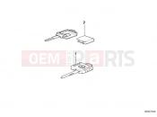 BMW Motorrad BMW CLASSIC 1993 R-Models 2V R 80 GS Key head illuminated