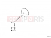 BMW Motorrad BMW CLASSIC 1993 R-Models 2V R 80 GS Mirror