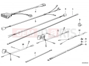 BMW Motorrad BMW CLASSIC 1993 R-Models 2V R 80 GS Various additional cable harnesses