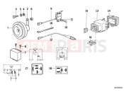 BMW Motorrad BMW CLASSIC 1993 R-Models 2V R 80 GS Horn/relay/various switches