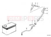 BMW Motorrad BMW CLASSIC 1995 R-Models 2V R 80 Front brake-brake pipe