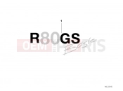 BMW Motorrad BMW CLASSIC 1996 R-Models 2V R 80 GS Sticker