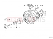 BMW Motorrad BMW CLASSIC 2005 K-Model 3-cyl. K 75 RT (0565,0573) Alternator