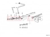 BMW Motorrad BMW CLASSIC 2005 K-Model 3-cyl. K 75 RT (0565,0573) Fuel injection system/Injection valve