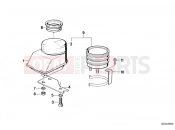 BMW Motorrad BMW CLASSIC 2005 K-Model 3-cyl. K 75 RT (0565,0573) Fluid container rear