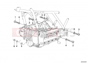BMW Motorrad BMW CLASSIC 2005 K-Model 3-cyl. K 75 RT (0565,0573) Engine Suspension
