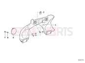 BMW Motorrad BMW CLASSIC 2005 K-Model 3-cyl. K 75 RT (0565,0573) Dashboard support