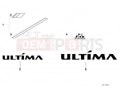 BMW Motorrad BMW CLASSIC 2005 K-Model 3-cyl. K 75 RT (0565,0573) Stick-on label