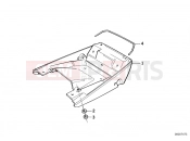 BMW Motorrad BMW CLASSIC 2005 K-Model 3-cyl. K 75 RT (0565,0573) Tail part lower