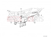 BMW Motorrad BMW CLASSIC 2005 K-Model 3-cyl. K 75 RT (0565,0573) Engine wiring harness