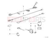 BMW Motorrad BMW CLASSIC 2005 K-Model 3-cyl. K 75 RT (0565,0573) Wiring set for electr.windshield