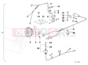 BMW Motorrad BMW CLASSIC 2005 K-Model 3-cyl. K 75 RT (0565,0573) Retrofit kit, loudspeaker, rear