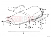 BMW Motorrad BMW CLASSIC 1969 R-Boxer R75/5 Bench seat