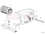 BMW Motorrad BMW CLASSIC 1976 R-Models 2V R 60 /7 Air cleaner housing