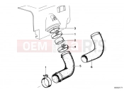 BMW Motorrad BMW CLASSIC 1976 R-Models 2V R 100 RS Air cleaner-suction funnel