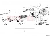 BMW Motorrad BMW CLASSIC 1978 R-Models 2V R 100 /7T Starter single parts