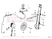 BMW Motorrad BMW CLASSIC 1978 R-Models 2V R 100 /7T Retrofit kit, double disc brake