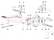 BMW Motorrad BMW CLASSIC 1978 R-Models 2V R 100 /7T Rear wheel brake