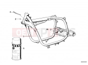 BMW Motorrad BMW CLASSIC 1978 R-Models 2V R 100 /7T Front frame