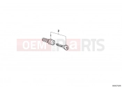 BMW Motorrad BMW CLASSIC 1978 R-Models 2V R 100 /7T Set of suitcase locks