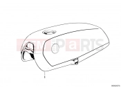 BMW Motorrad BMW CLASSIC 1978 R-Boxer R45/N Fuel tank
