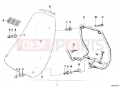 BMW Motorrad BMW CLASSIC 1978 R-Boxer R45/N Windshield