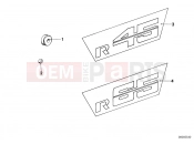 BMW Motorrad BMW CLASSIC 1978 R-Boxer R45/N Battery cover-sticker