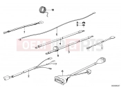 BMW Motorrad BMW CLASSIC 1978 R-Boxer R45/N Various additional cable harnesses